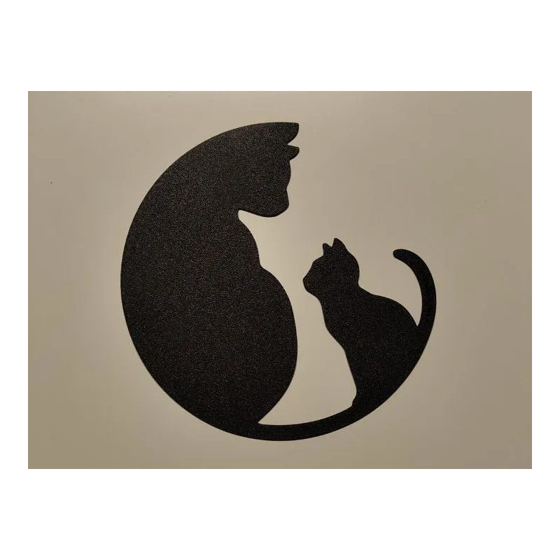 Round Cats Wall Art