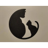 Round Cats Wall Art