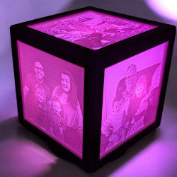 LED Light Box - Lithophane Photo WiFi Light Box