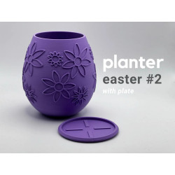 Easter Planter with Drainage Plate