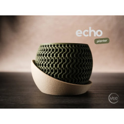 Echo Planter with Drainage Plate