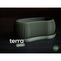 Terra Planter with Drainage Plate