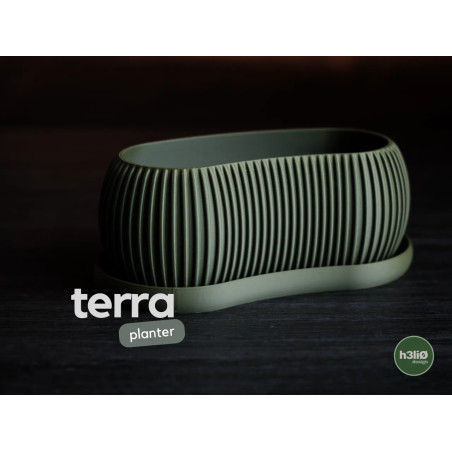 Terra Planter with Drainage Plate